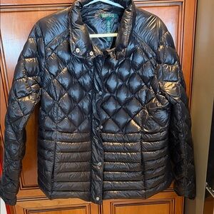 Ralph Lauren Women's Black Quilted Puffer Jacket